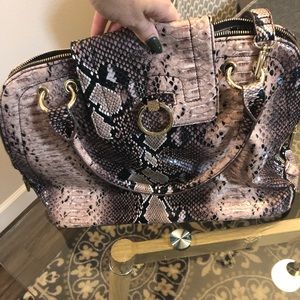 Large shoulder purse